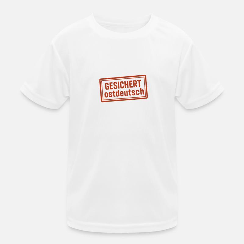 Sécurisé pour l’Allemagne de l’Est T-shirt sport Enfant