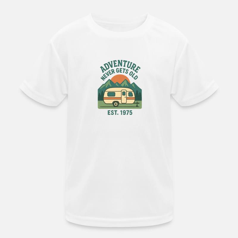 aventure - T-shirt sport Enfant - blanc