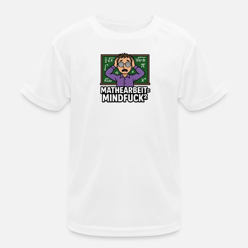 Mathe Stress Lehrer  Kinder Funktions-T-Shirt