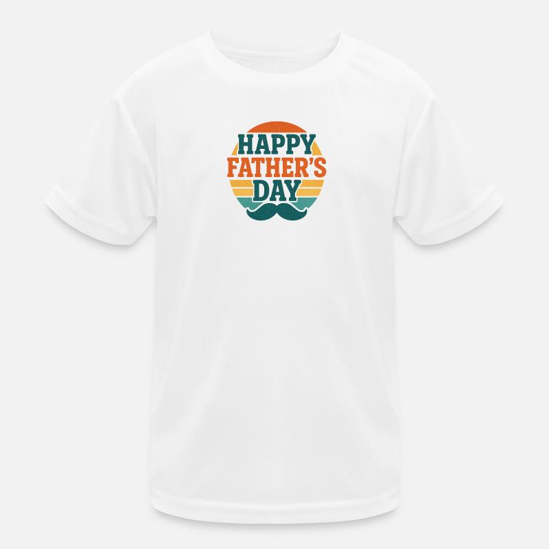 Fêtes des pères  T-shirt sport Enfant