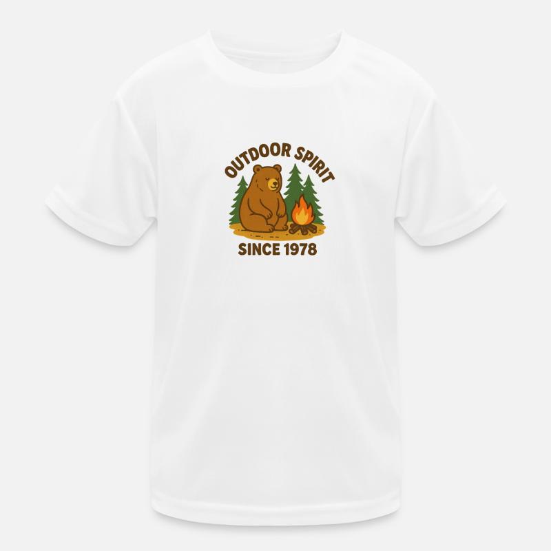 im Freien Kinder Funktions-T-Shirt