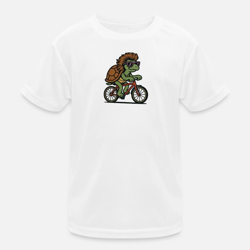 Vélo Tortue T-shirt sport Enfant