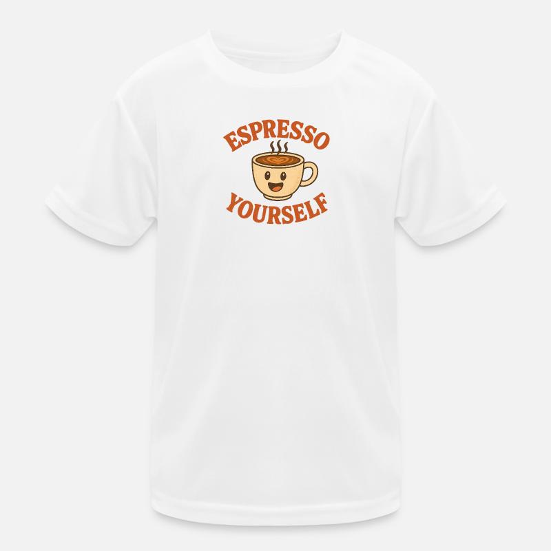 Espresso Yourself Kids Functional T-Shirt