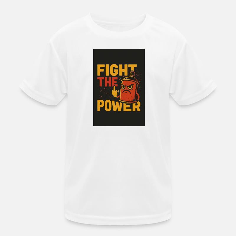Fight against the spray can Kids Functional T-Shirt
