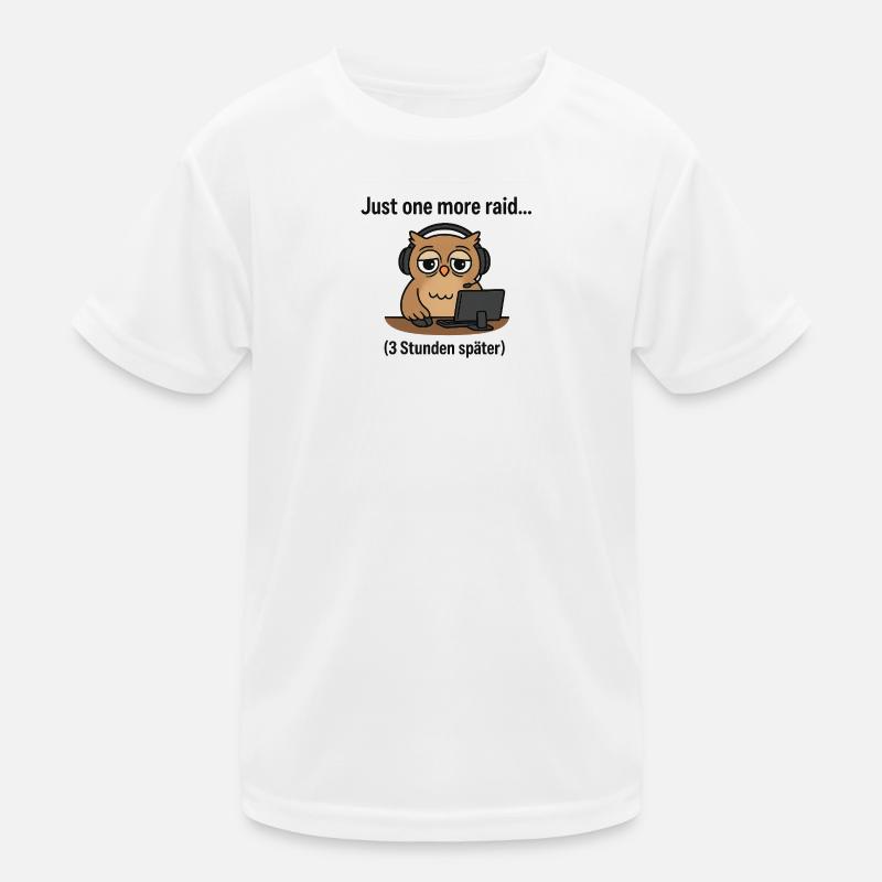 Butin et privation de sommeil T-shirt sport Enfant