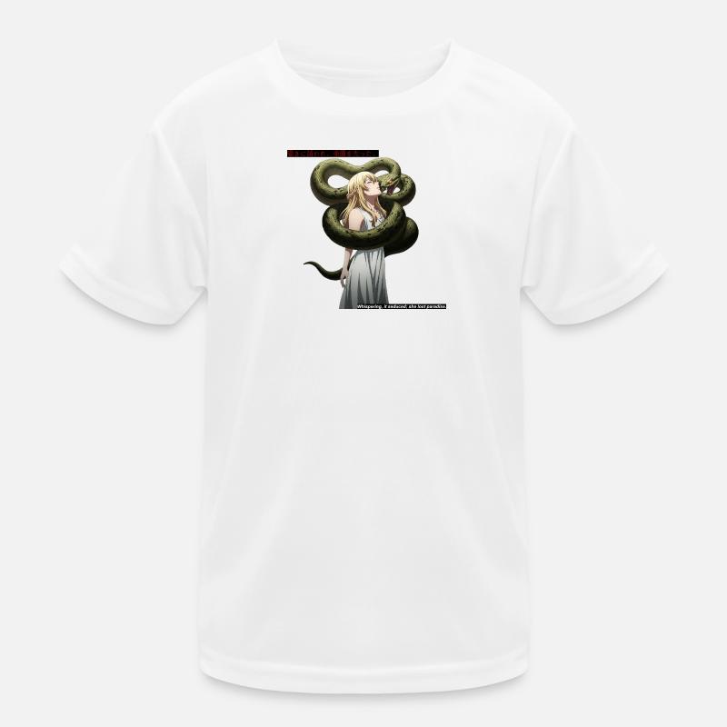 Verführung der Schlange Kinder Funktions-T-Shirt