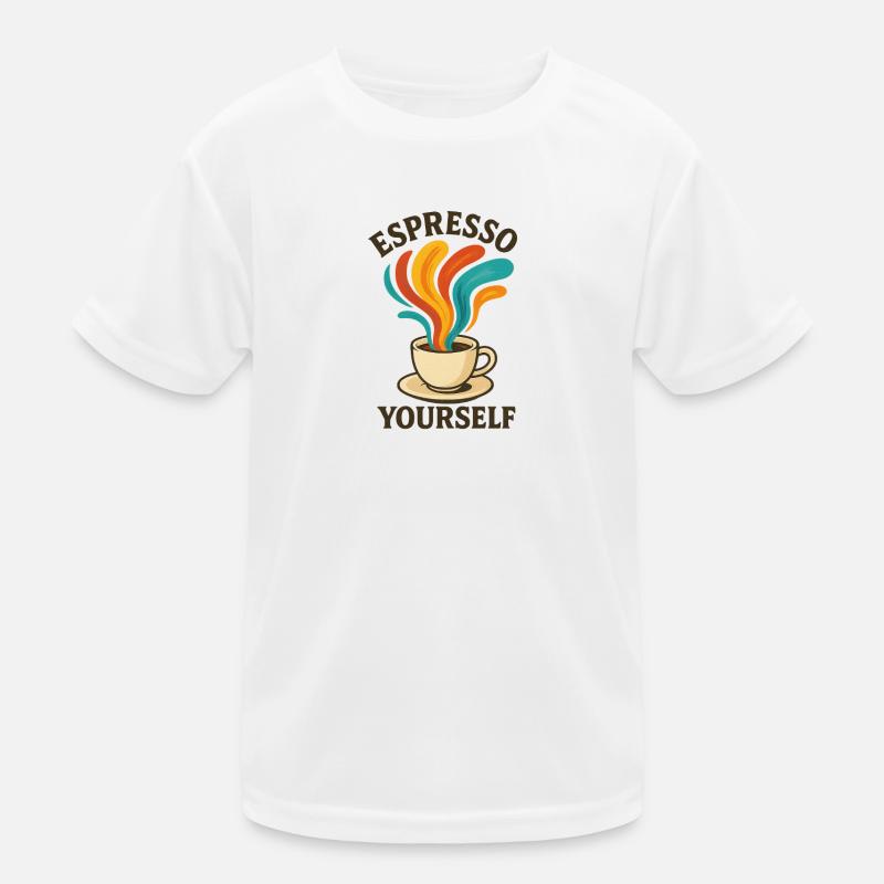 Espresso Yourself Kids Functional T-Shirt