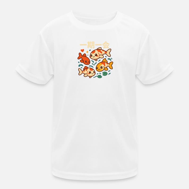 Ichigo Ichie Koi Begegnung Kinder Funktions-T-Shirt