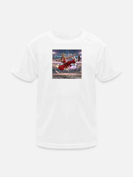 Geben Sie die Maxima ein - Kinder Funktions-T-Shirt - Weiß - Vorne