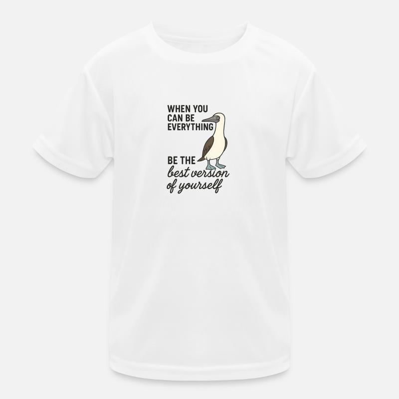 Blaufußtölpel - Beste version Kinder Funktions-T-Shirt