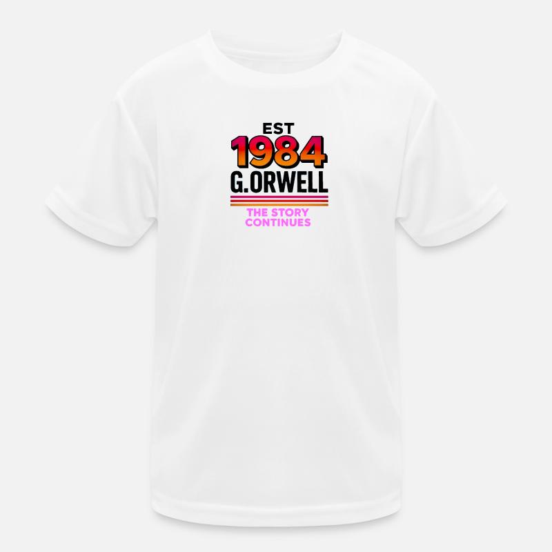 Est 1984 L’histoire continue Rétro T-shirt sport Enfant