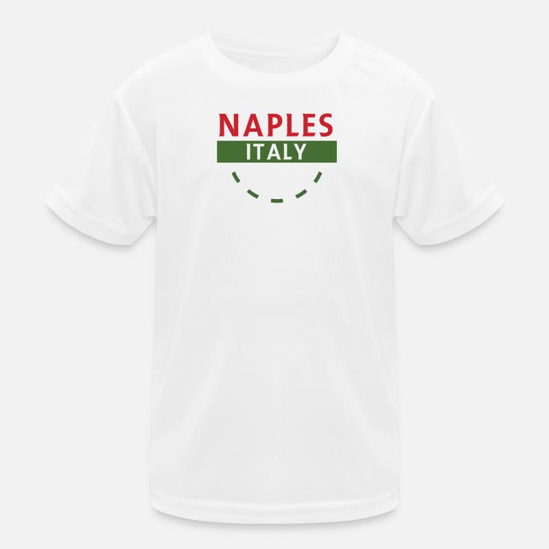 Neapel Italien Emblem Arc Kinder Funktions-T-Shirt
