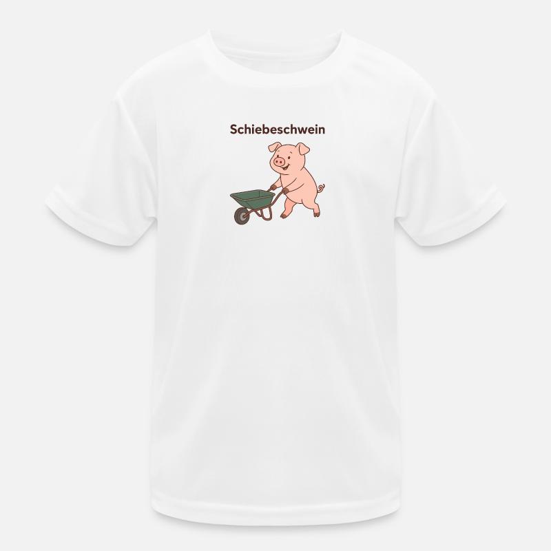 Pousser le cochon T-shirt sport Enfant