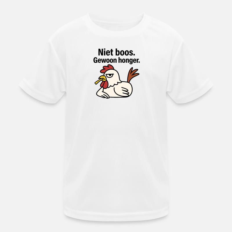 Werde nicht wütend. Nur Hunger. Kinder Funktions-T-Shirt