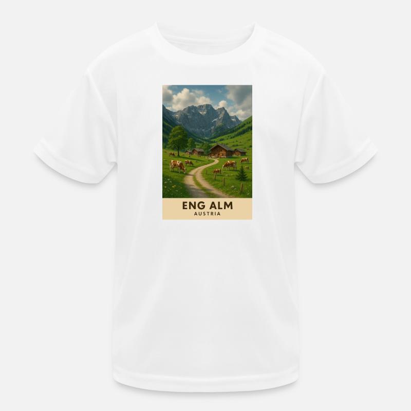Idylle alpine d’Eng Alm T-shirt sport Enfant