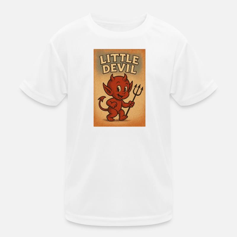 Little devil Kids Functional T-Shirt
