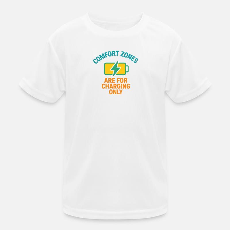 Devise de la recharge dans la zone de confort T-shirt sport Enfant