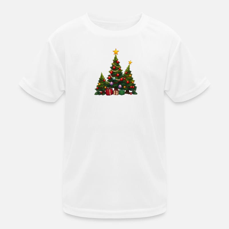 Sapins festifs avec cadeaux T-shirt sport Enfant