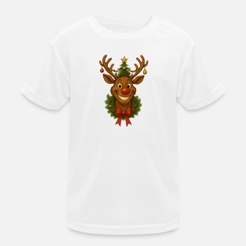 Rudolph das Rentier Kinder Funktions-T-Shirt