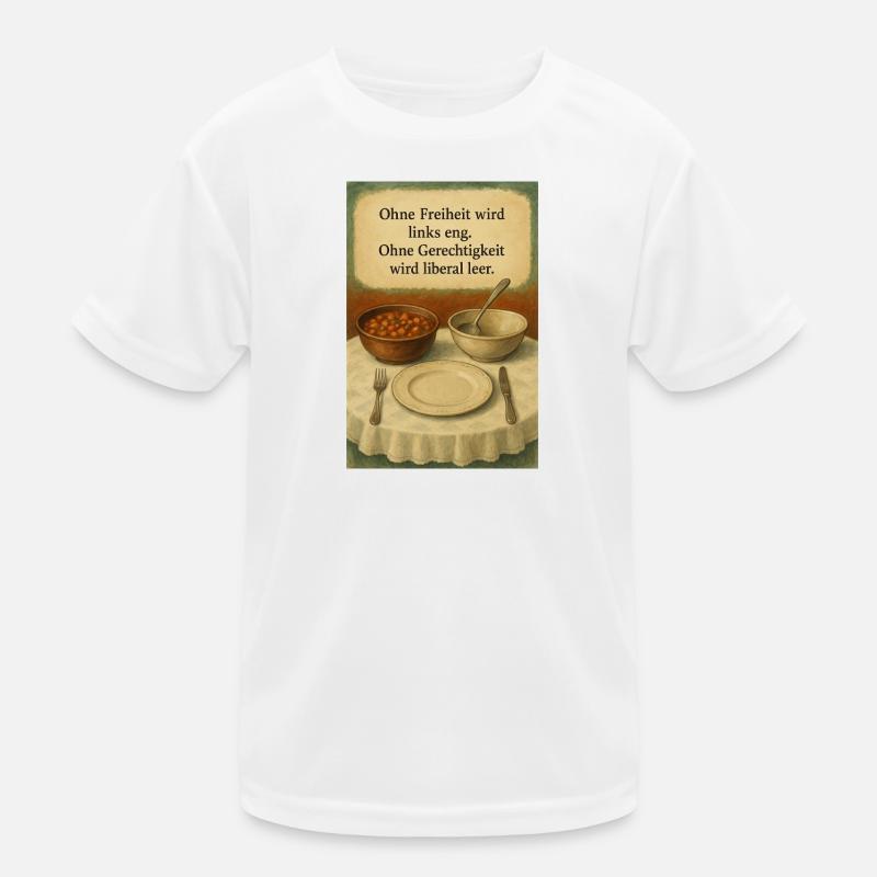 Freedom and justice Kids Functional T-Shirt