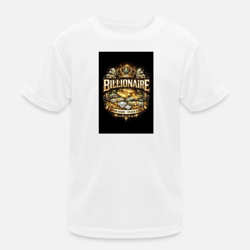 6D0F5E12-D063-4FDD-AC08-1CA5FF0643D0 - Kids Functional T-Shirt - white
