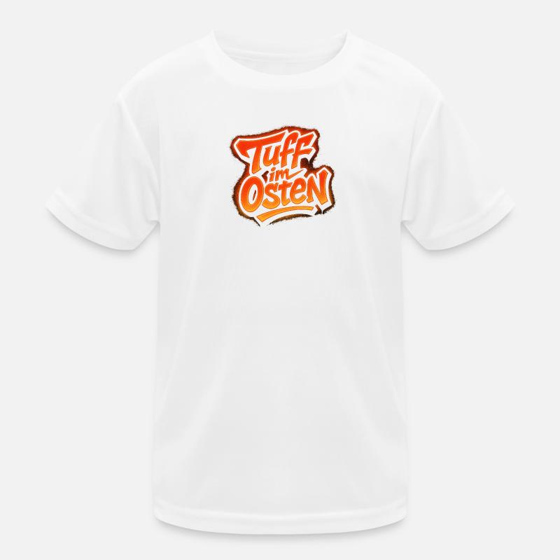 Tuff im Osten Kinder Funktions-T-Shirt