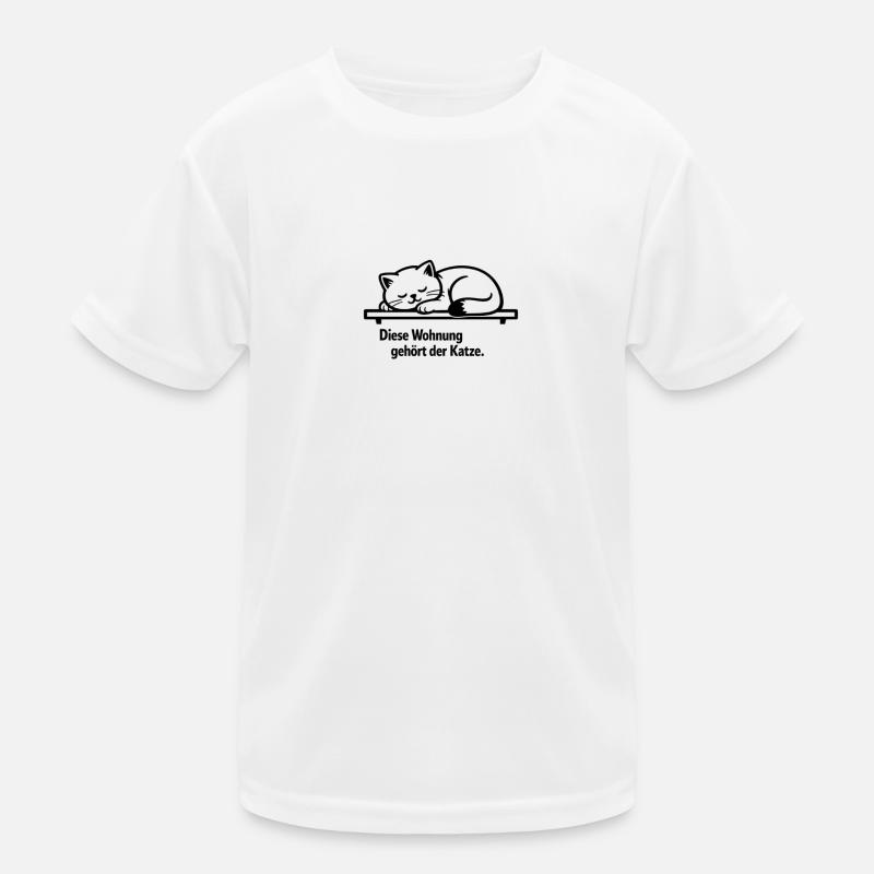 Cat staff Kids Functional T-Shirt