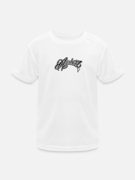 Adlerherz Klassik - Kinder Funktions-T-Shirt - Weiß - Vorne