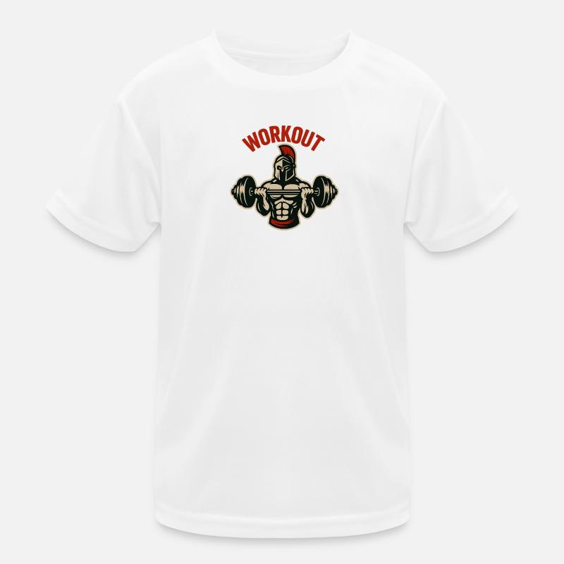 Gladiateur Haltere Workout T-shirt sport Enfant
