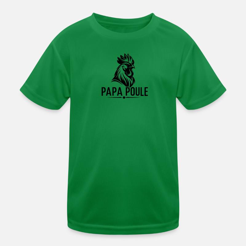 Papa Poule – Papa Protecteur T-shirt sport Enfant