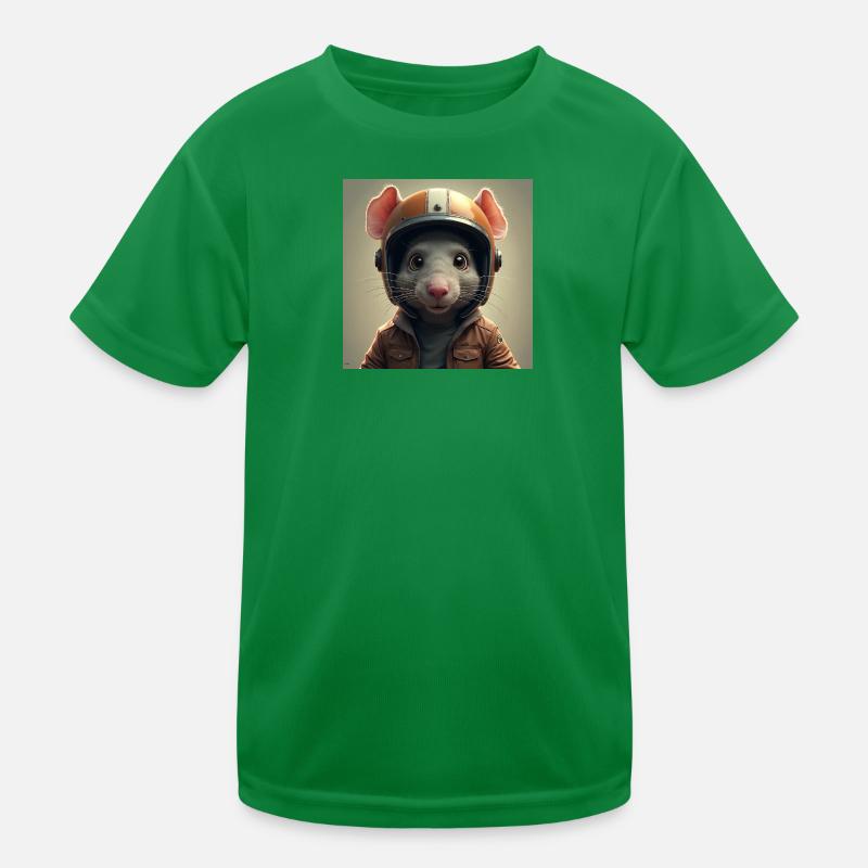 le petit rat motard T-shirt sport Enfant