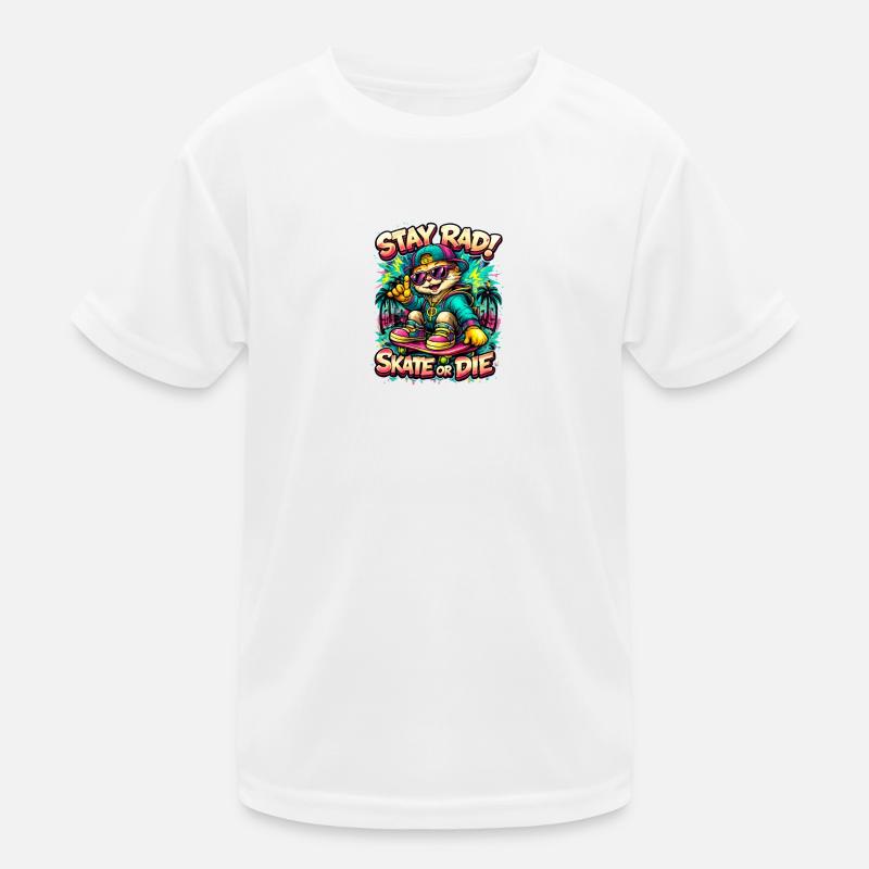 Reste Rad Skate Cat T-shirt sport Enfant