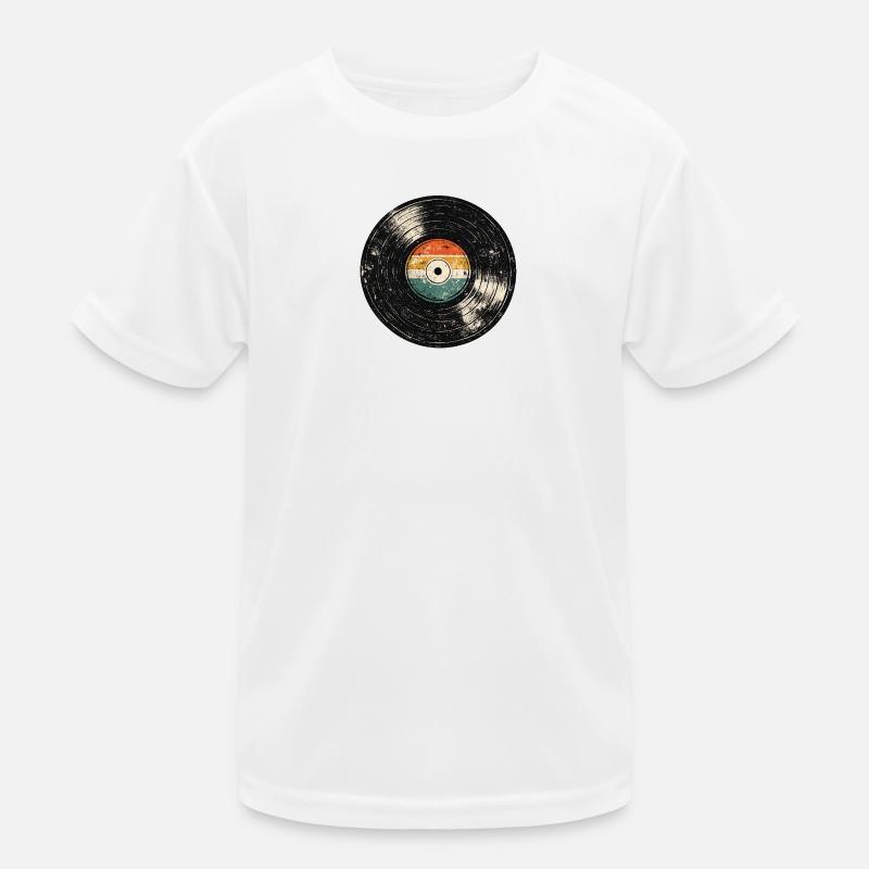 Retro Vinyl Kids Functional T-Shirt