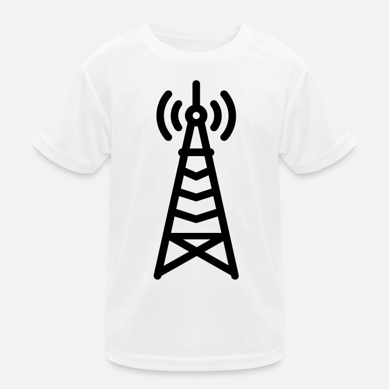 Radio Tower Kids Functional T-Shirt