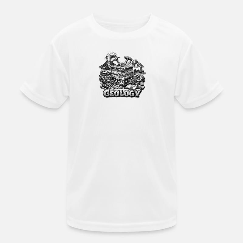 Geology Kids Functional T-Shirt