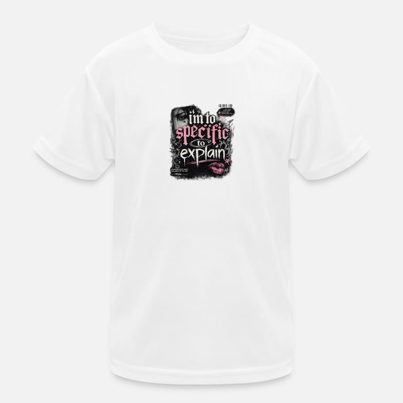 Trop précis pour expliquer – Gothic Pink T-shirt sport Enfant