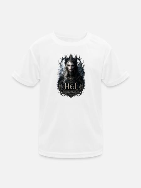 Zwischen Leben und Tod  - Kinder Funktions-T-Shirt - Weiß - Vorne