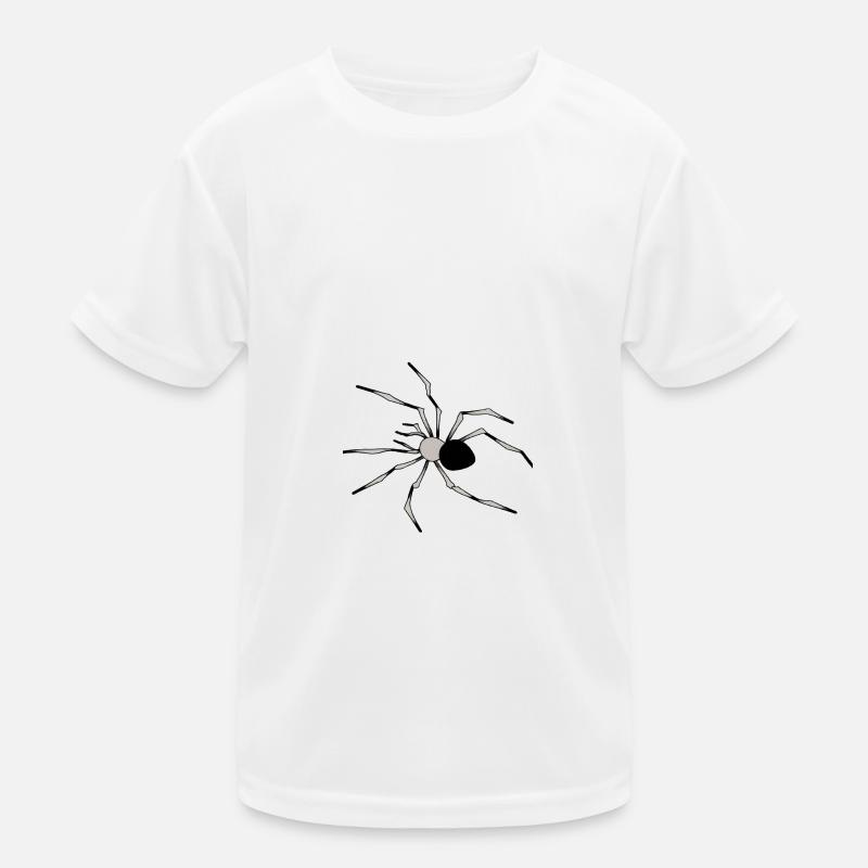 araignée Illustration T-shirt sport Enfant