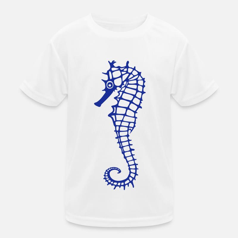 Seepferdchen Kinder Funktions-T-Shirt