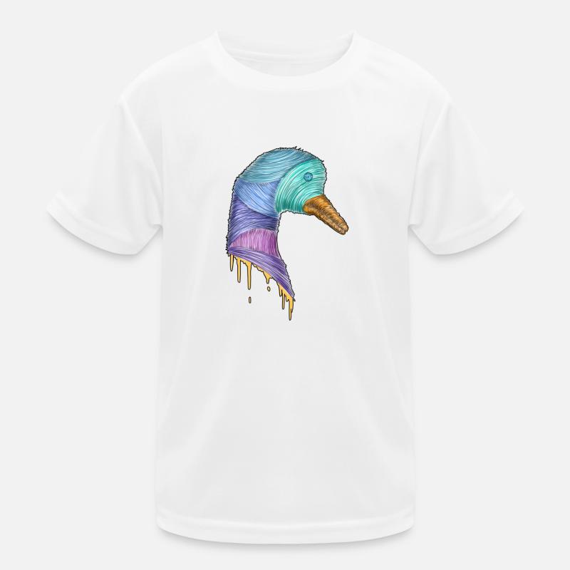 Canard abstract T-shirt sport Enfant