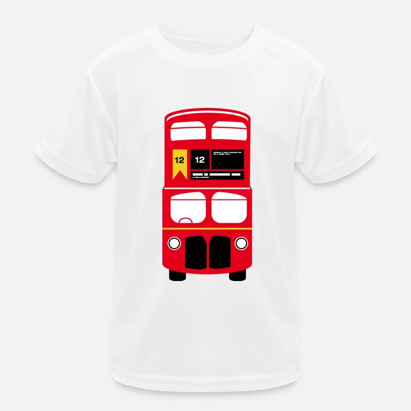 Londres Doppeldekcerbus Conception T-shirt sport Enfant