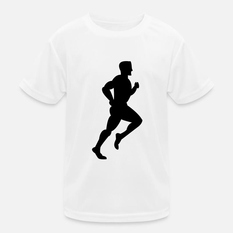 Läufer Kinder Funktions-T-Shirt