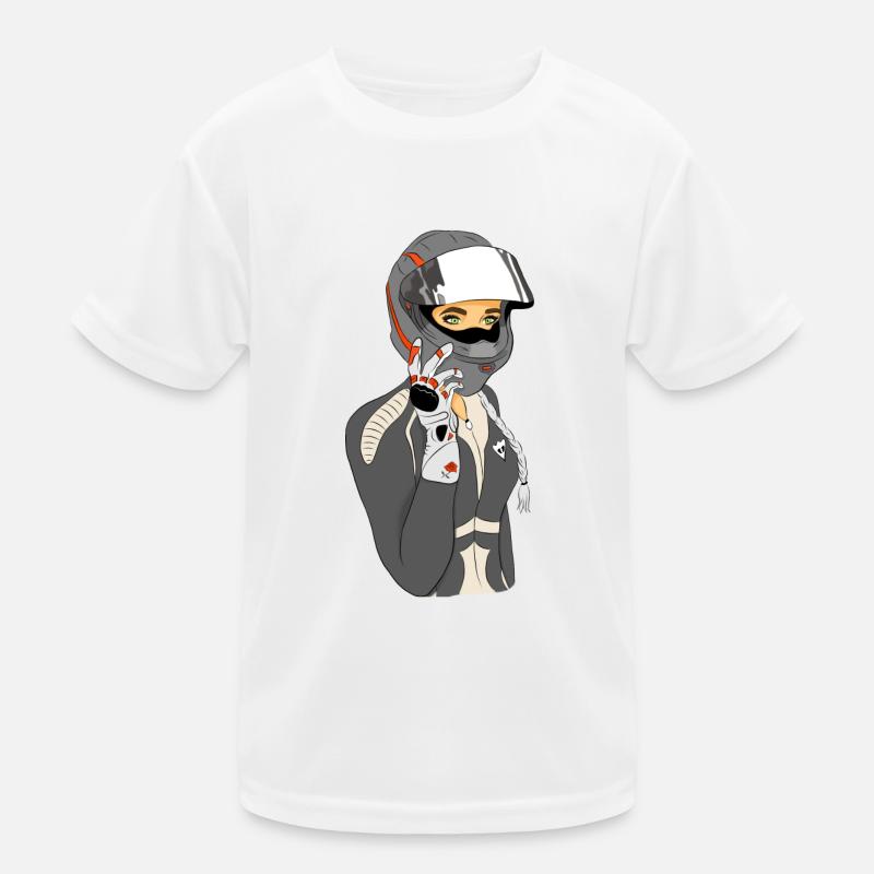 Motarde T-shirt sport Enfant