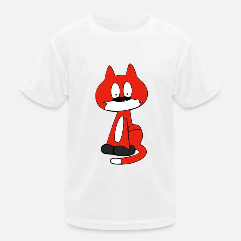 Herr Katze Kinder Funktions-T-Shirt