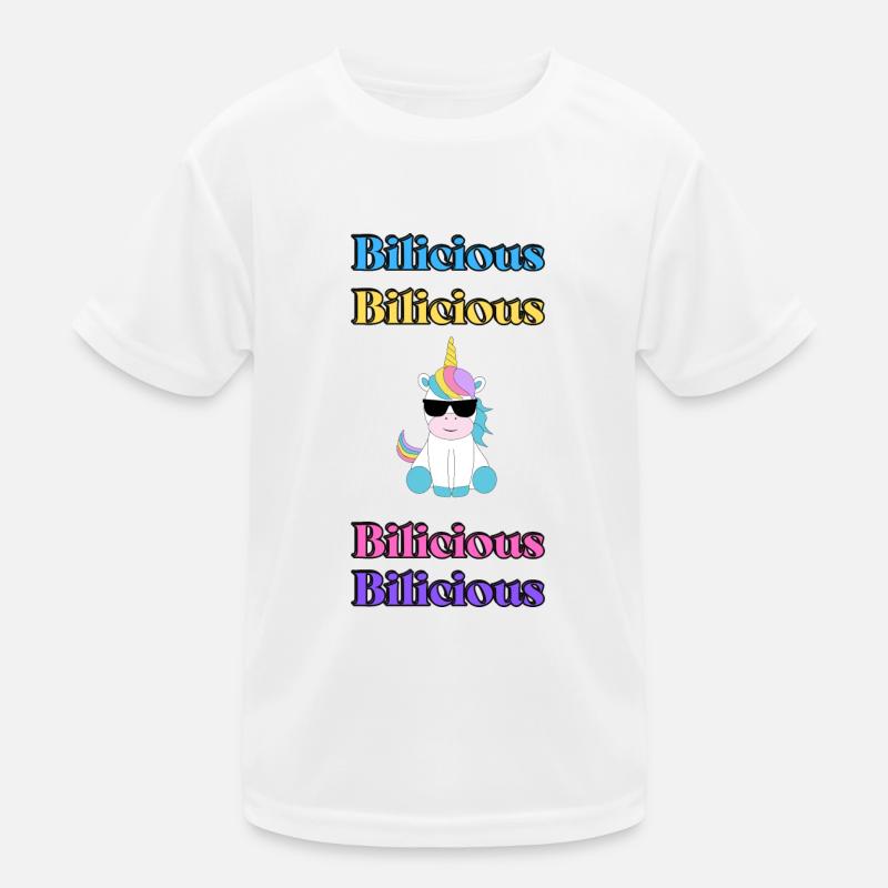 Bilicious Kinder Funktions-T-Shirt
