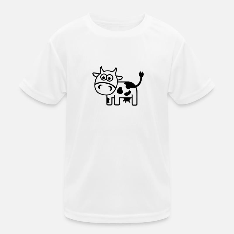 Cow Kids Functional T-Shirt