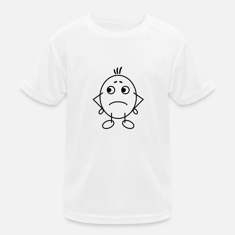 Eierkopf Kinder Funktions-T-Shirt