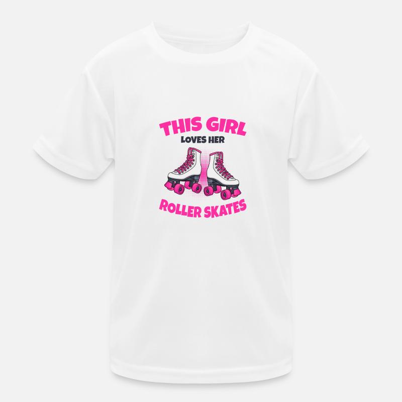 Rollschuhe Kinder Funktions-T-Shirt
