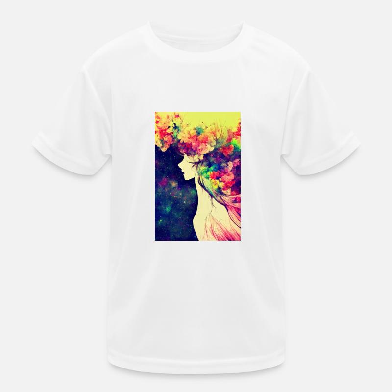Flower power Kids Functional T-Shirt