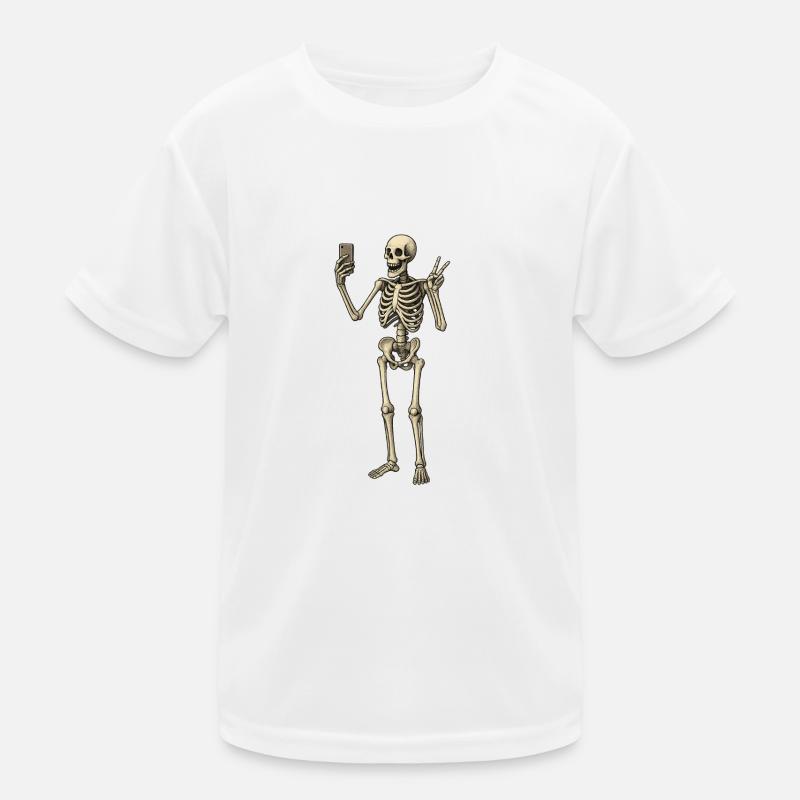 Selfie Kinder Funktions-T-Shirt